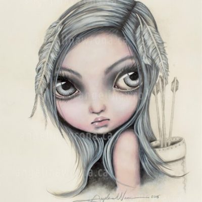 Aielah Mini Format Print