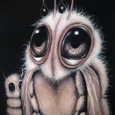 Cotton Candy Fly Mini Format Print