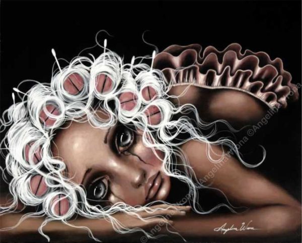 Dryin' The Dishes Art Poster